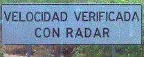 Speed Verified by Radar